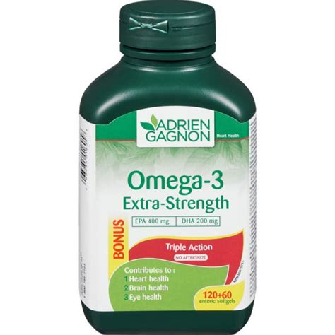 adrien gagnon omega 3 extra strength.